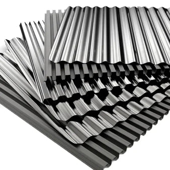 Custom color size stainless steel corrugated sheet